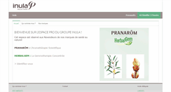 Desktop Screenshot of inula-group.com